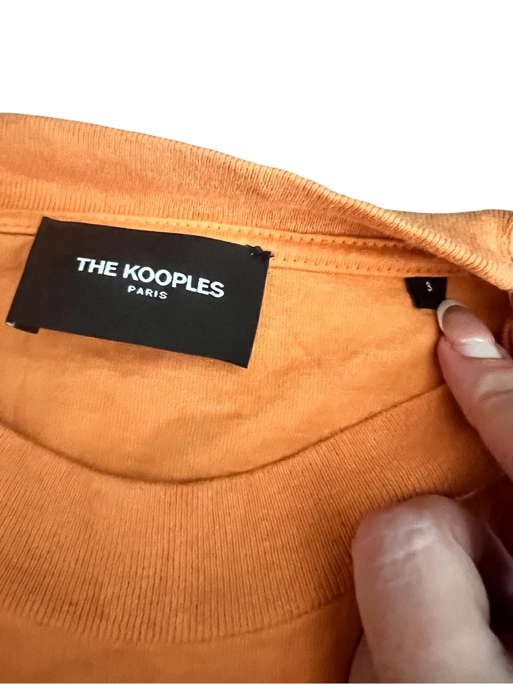 THE KOOPLES Cropped Ombré Tshirt size FR 3 - Picture 2 of 3